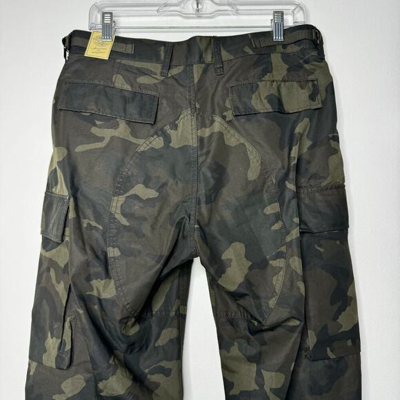 Wallace & Barnes Ripstop Brigade Cargo Pant in Woodland Camo Size 31W 32L - Picture 9 of 11